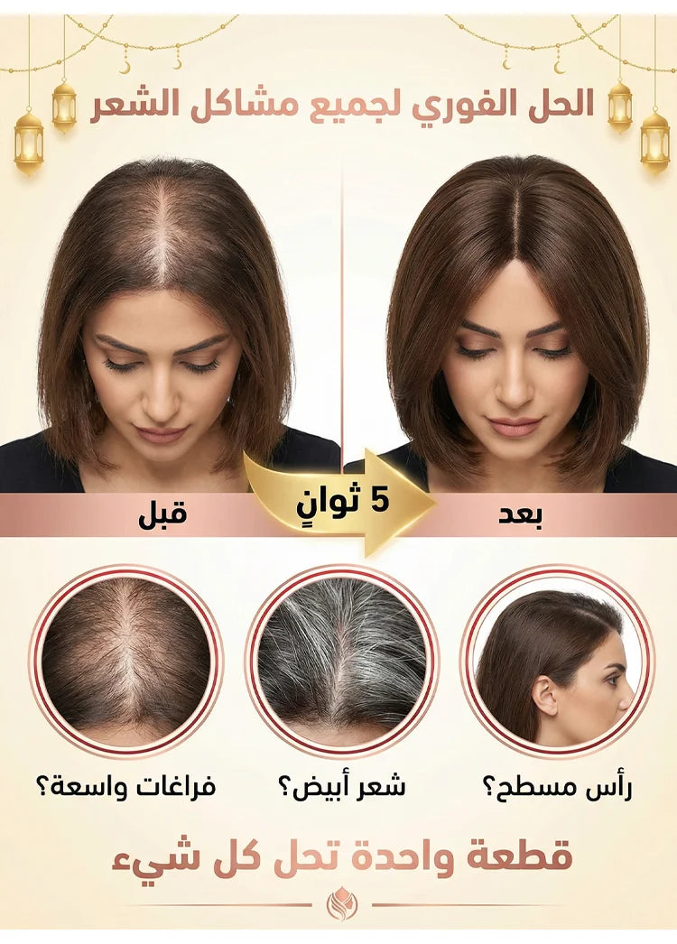 100% Natural Hair Extension – Ultra-Thin & Natural Looking