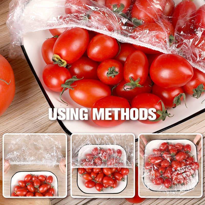 🍱 Disposable Stretch Food Covers