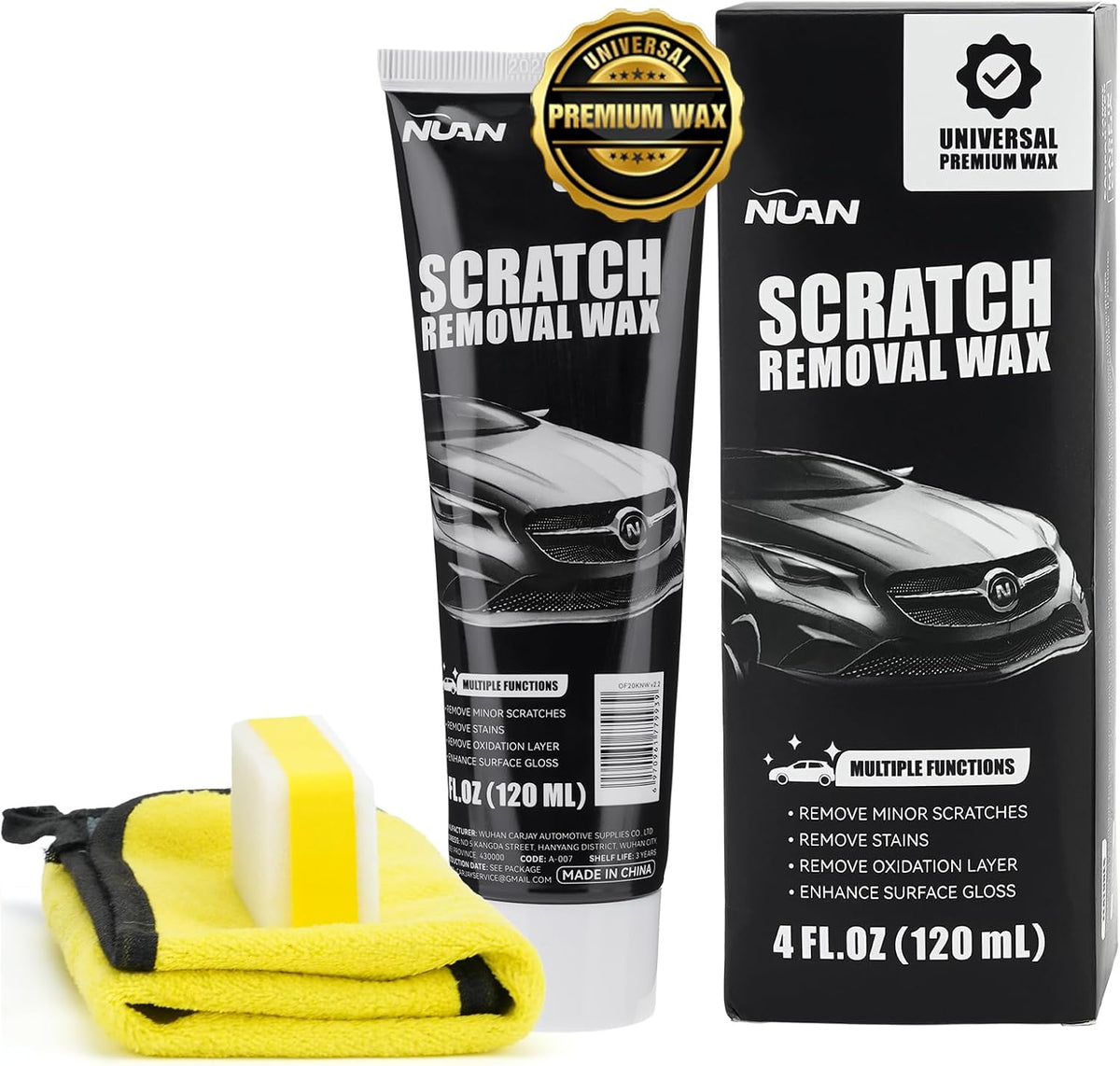 NUAN Car Scratch Removal Wax