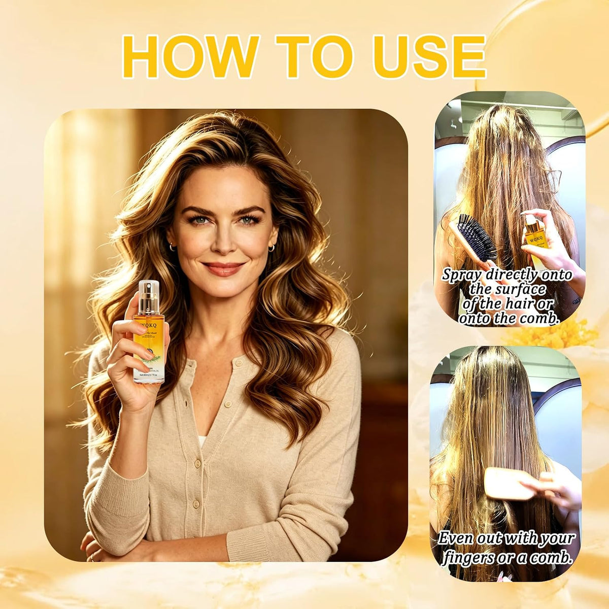 WQKQ Batana Herbal Hair Oil
