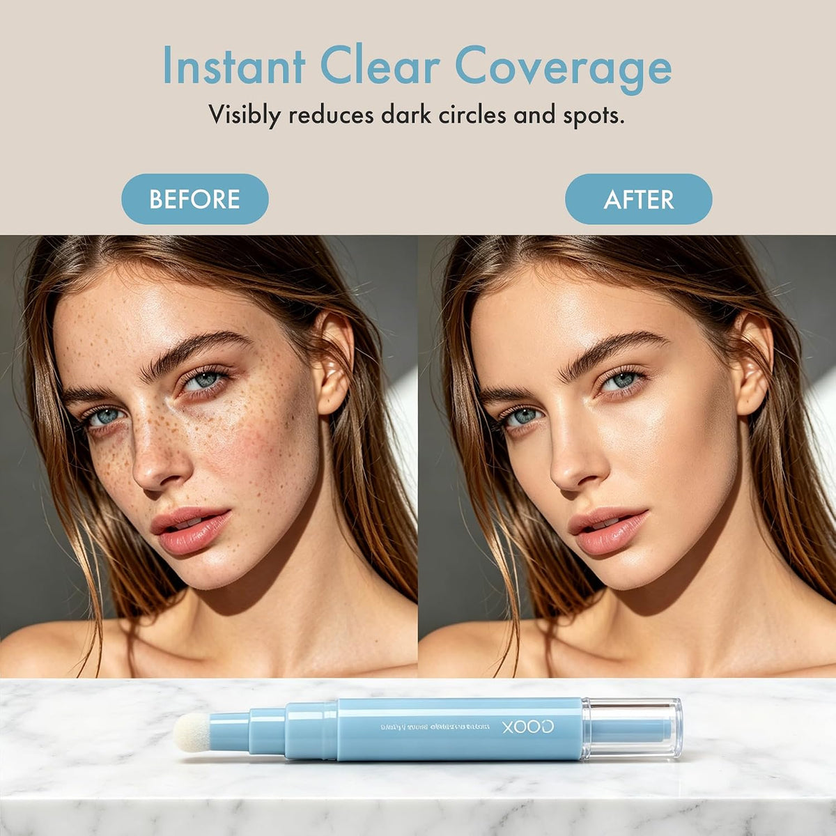 QCQX Dual-effect Concealer Pen