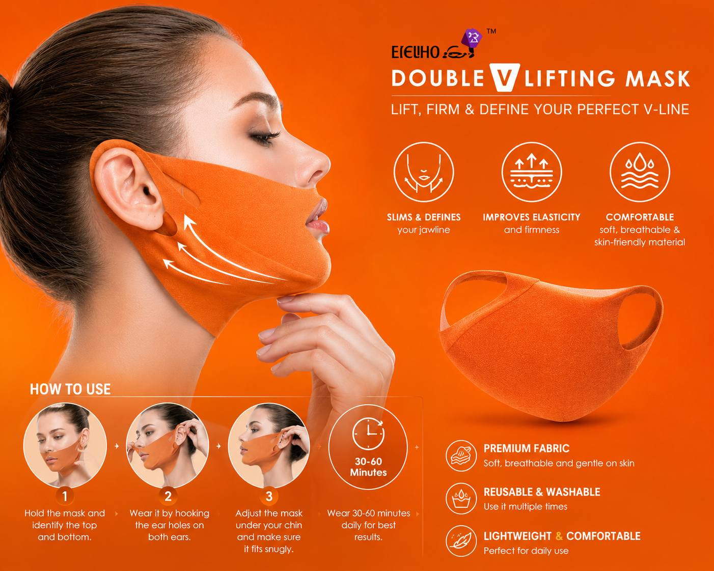 Double Up V-Lifting Mask