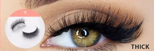 Self-Adhesive Reusable False Eyelashes
