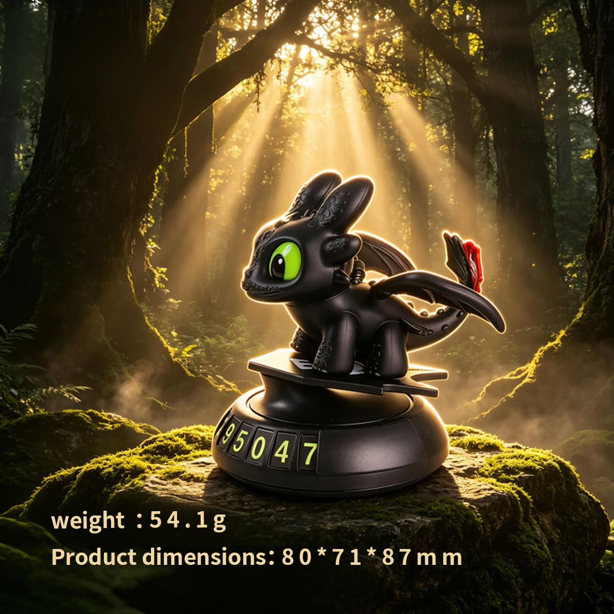 Night Fury Car Dashboard Companion