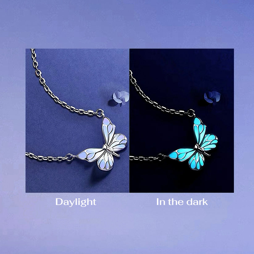 Dream Blue Butterfly Bracelet