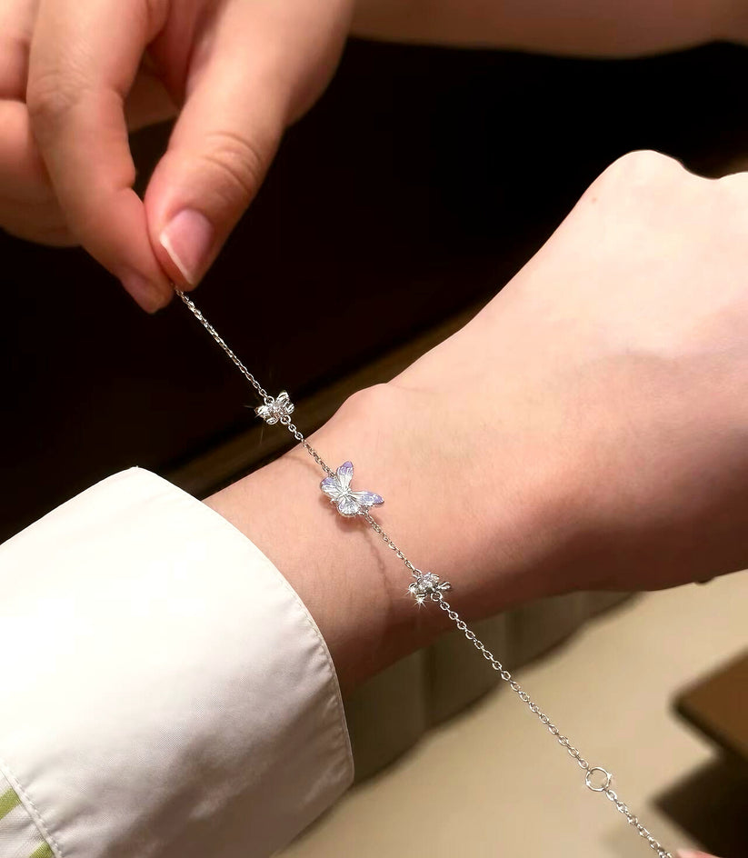 Dream Blue Butterfly Bracelet