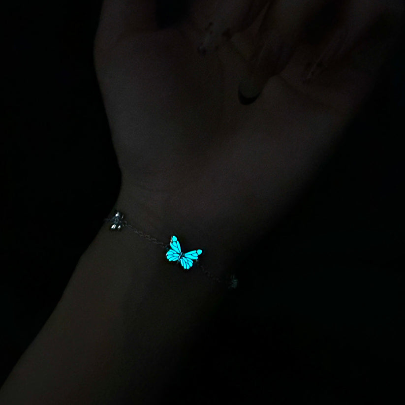 Dream Blue Butterfly Bracelet