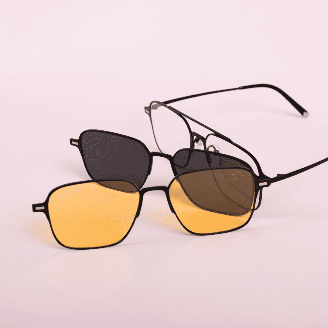 3-in-1 Premium Metal Glasses