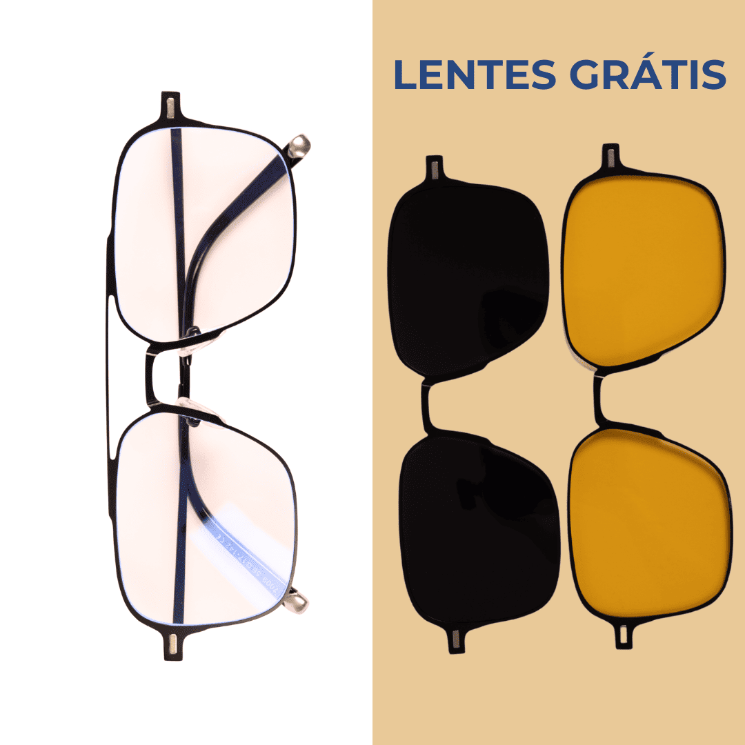 3-in-1 Premium Metal Glasses