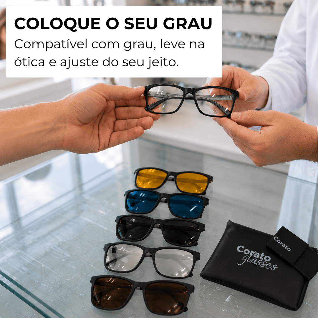 6-in-1 Neo Glasses Compatible with Prescription Lenses
