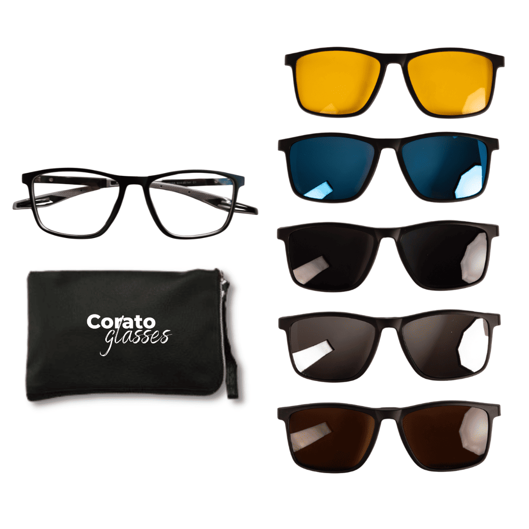 6-in-1 Neo Glasses Compatible with Prescription Lenses