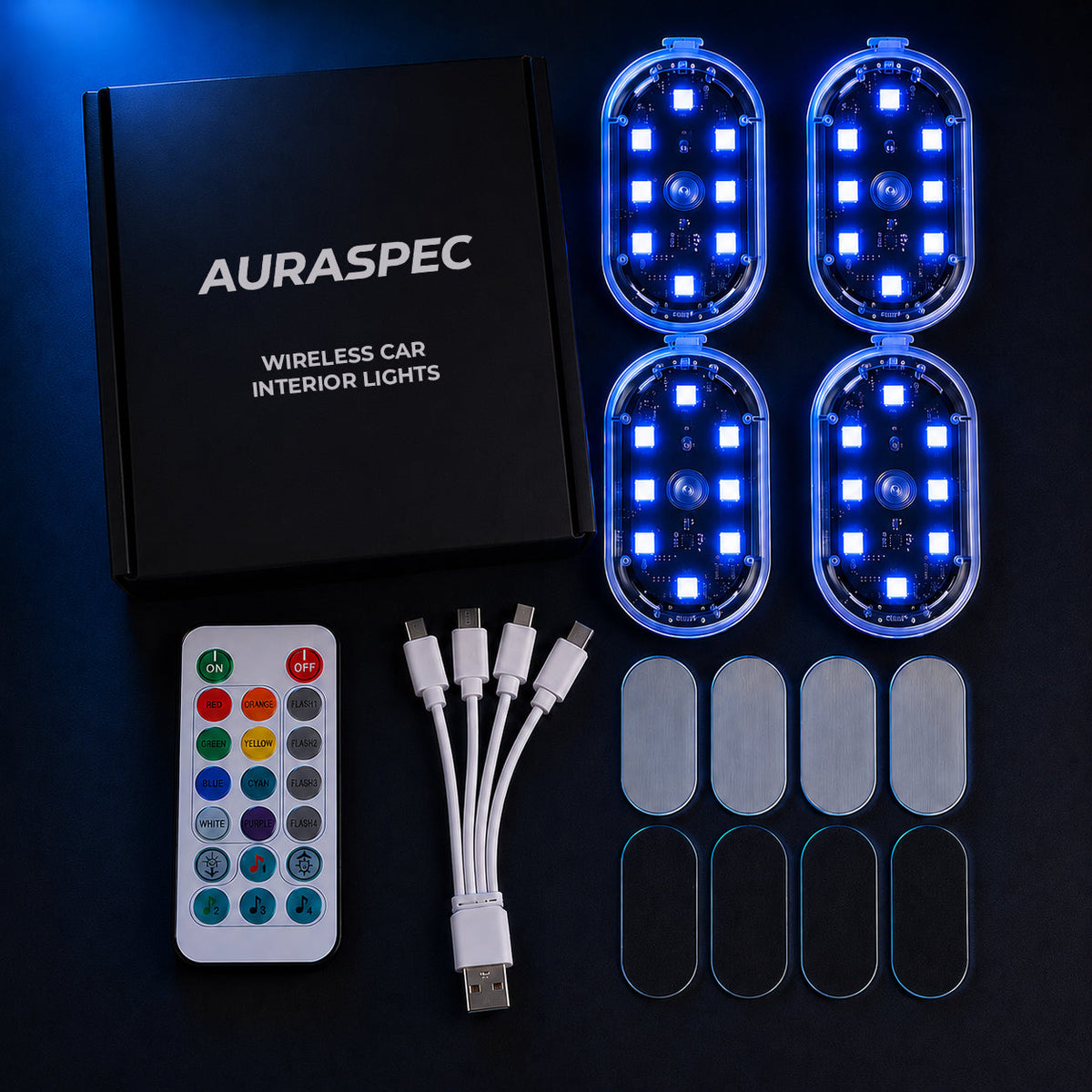 Wireless Car Interior Lights