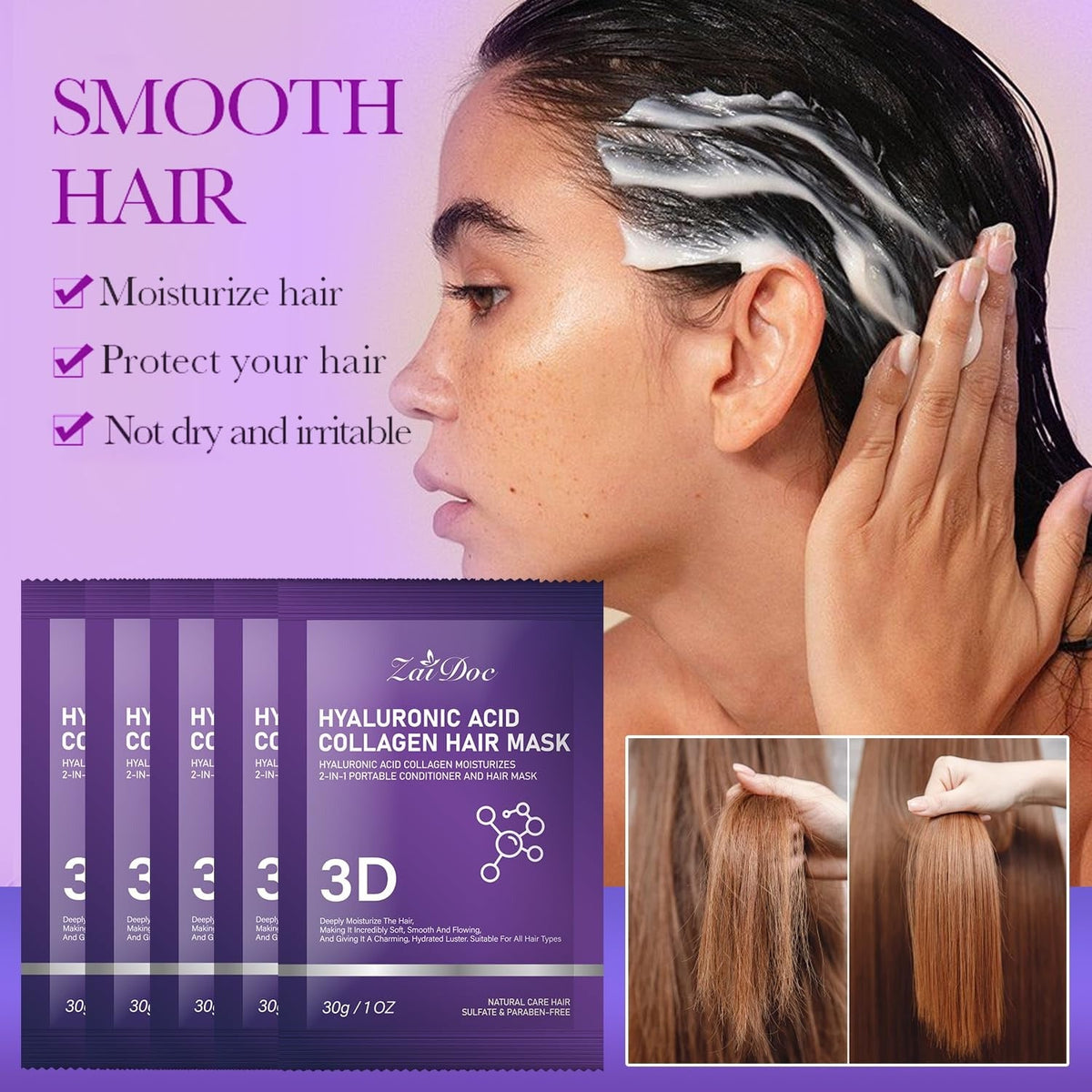 Hyaluronic Acid Collagen Hair Mask