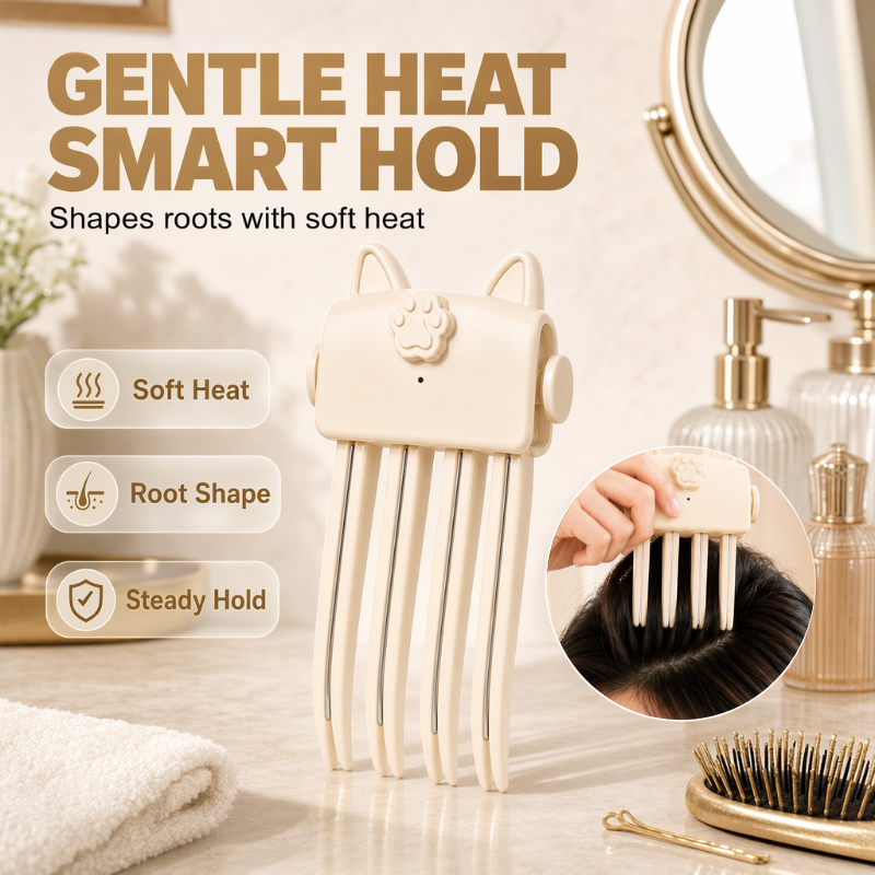 Wireless Heated Root Lift Clip