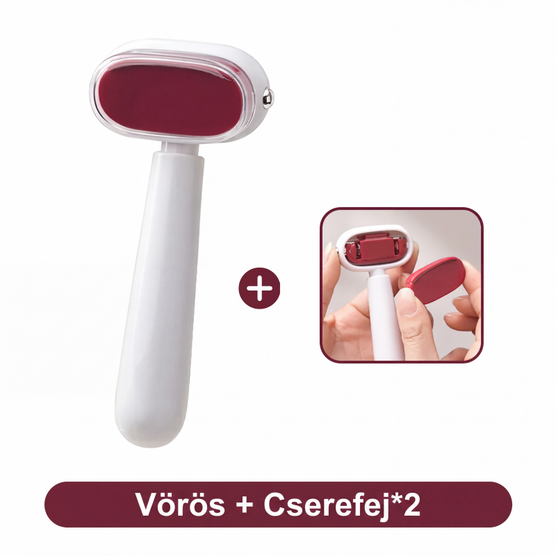 🦶 Double-sided foot scraper for removing calluses.