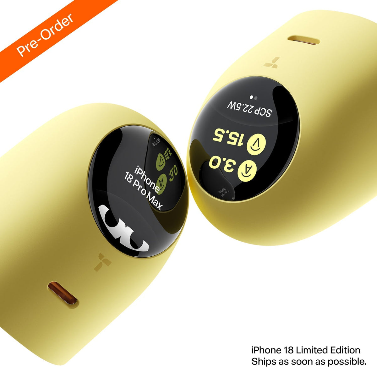 🔋 TORRAS FlashEye-Dot Smart Display Charger — 45W