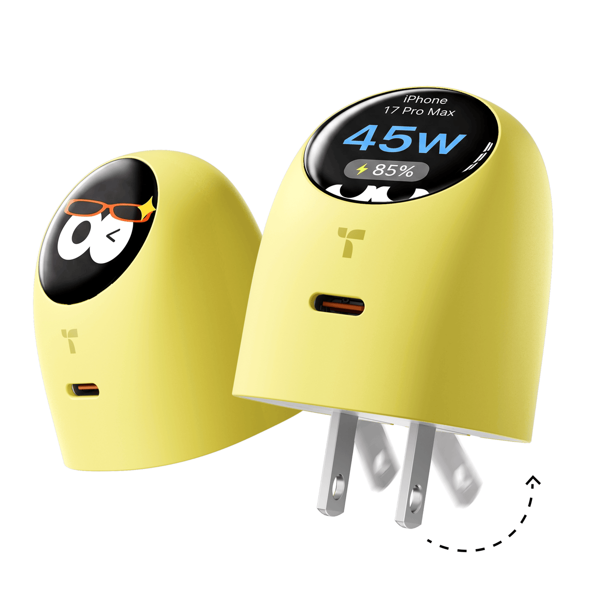 🔋 TORRAS FlashEye-Dot Smart Display Charger — 45W
